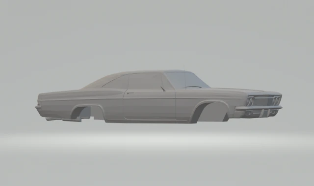 chevrolet impala ss 66 3D Print Model .c4d .max .obj .3ds .fbx .stl .blend