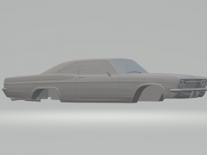 chevrolet impala ss 66 3D-printmodel