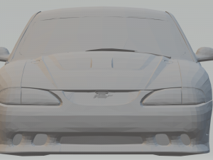 95 mustang saleen s351 Modèles 3D en vedette