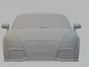 audi tt Model Cetak 3D