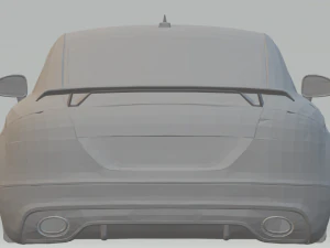 audi tt 3D Print Model