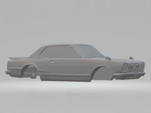 Nissan Skyline 2000 GT Modelo de Impressão 3D