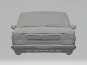 nissan skyline 2000 gtr 3D Print Model