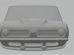 plymouth formula s barracuda 1968 Modèles 3D en vedette