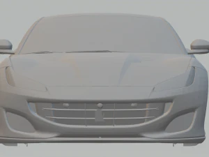ferrari portofino 2018 3D Print Model