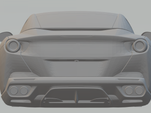 ferrari portofino 2018 Modelo de Impressão 3D