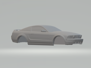 mustang gt 2006 3D प्रिंट मॉडल