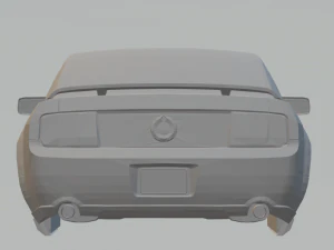 mustang gt 2006 3D Print Model