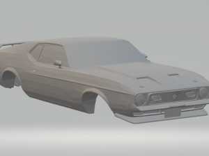 mustang march 1 1971 Modelo de impresión 3D