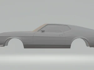 mustang march 1 1971 3D Print Model