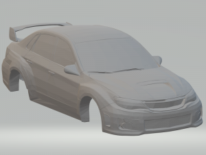 subaru impreza wrx sti 2013 3D Print Model
