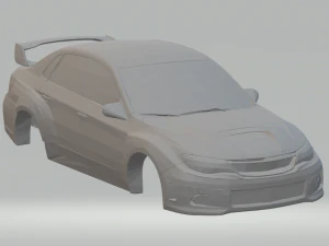 subaru impreza wrx sti 2013 Modello di stampa 3D