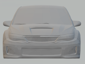 subaru impreza wrx sti 2013 Modelo de impresión 3D