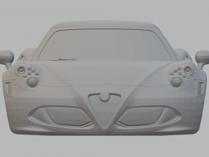 Alfa romeo 4c coupe 2013 3D Print Model