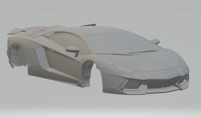 aventador lp 2011 3D Print Model .c4d .max .obj .3ds .fbx .stl .blend 
