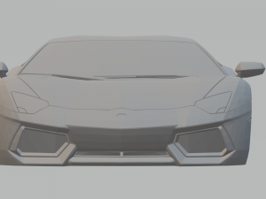 aventador lp 2011 3D Print Model
