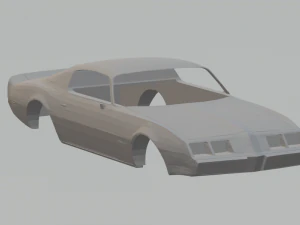 pontiac firebird 81 3D Print Model