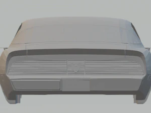 ポンティアック ファイヤーバード 81 3Dプリントモデル