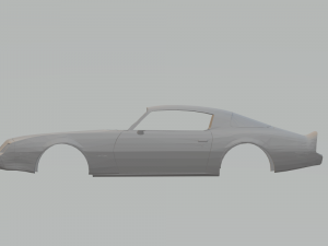 pontiac firebird 81 3Dプリントモデル