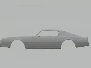 ポンティアック ファイヤーバード 81 3Dプリントモデル