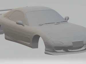 Mazda RX-7 Typ R 3D Druckmodell