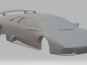 murcielago lp 640 3D प्रिंट मॉडल