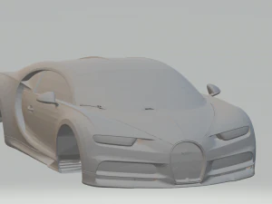 Bugatti Chiron Modelo de Impressão 3D