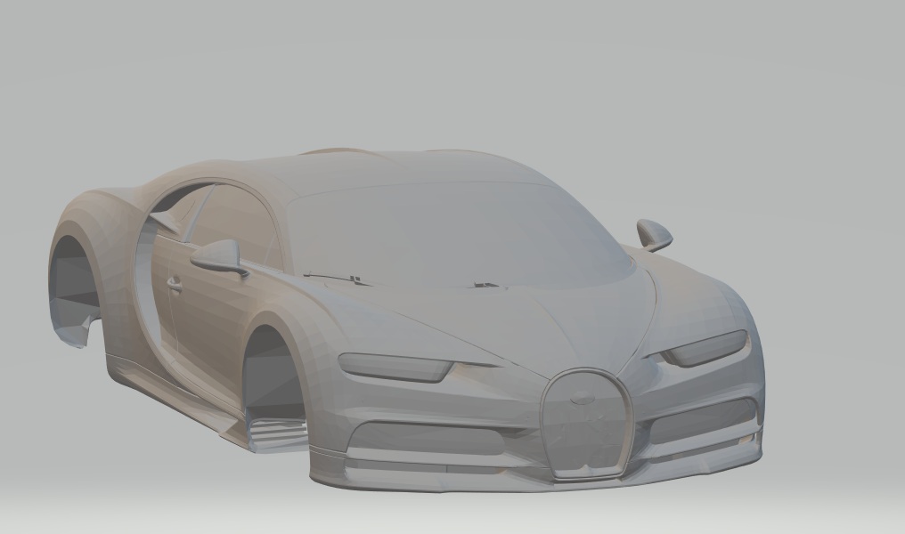 Bugatti Chiron 3d Model In Vehicle 3dexport