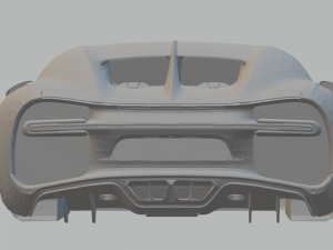 bugatti chiron 3D Print Model