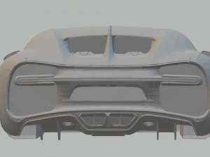 bugatti chiron 3D Print Model