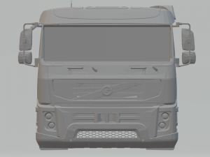 volvo fmx 3D-Druckmodell