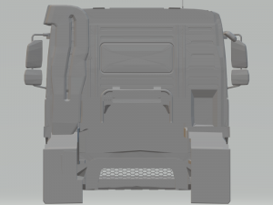 volvo fmx 3D-Druckmodell