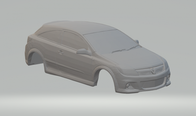 vauxhall astra vxr 200510 3D Принт Модель .c4d .max .obj .3ds .fbx .stl .blend 