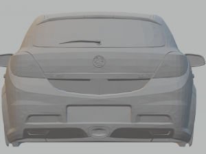 vauxhall astra vxr 200510 3D Принт Модель