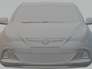 Vauxhall astra vxr 200510 Modelo de Impressão 3D
