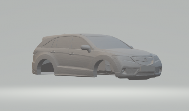 acura rdx 3D Принт Модель .c4d .max .obj .3ds .fbx .stl .blend 