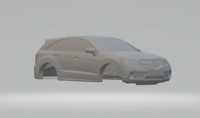 acura rdx 3D Print Model .c4d .max .obj .3ds .fbx .stl .blend 