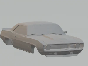Chevroleta Camaro z 1969 r Model do druku 3D