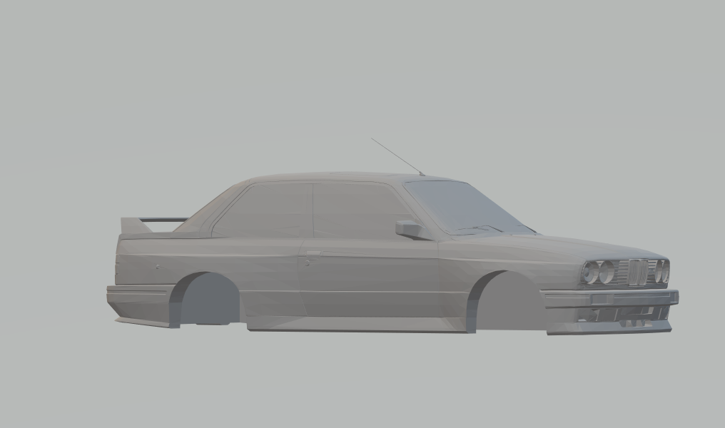 M3 E30 3d Model In Vehicle 3dexport