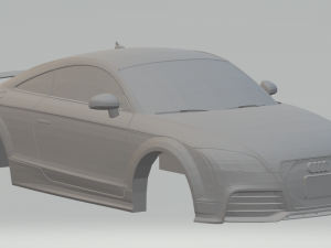 audi tt rs 2014 Modelo de impresión 3D