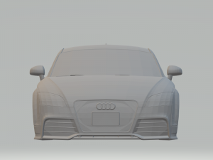 audi tt rs 2014 Modèles 3D en vedette