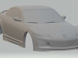 mazda rx8 2011 3D Print Model