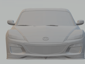 mazda rx8 2011 3D प्रिंट मॉडल