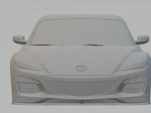mazda rx8 2011 3D Print Model