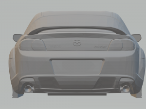 mazda rx8 2011 3D प्रिंट मॉडल