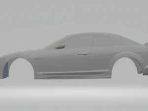 mazda rx8 2011 3D Print Model