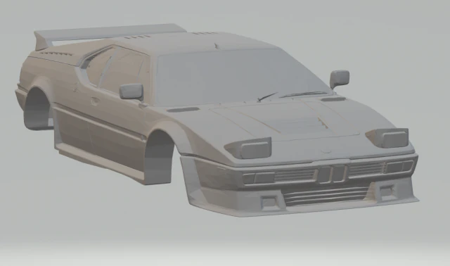 m1 procar 1980 3D Print Model .c4d .max .obj .3ds .fbx .stl .blend