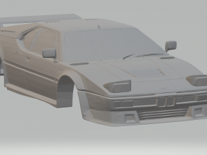 m1 procar 1980 3D Print Model