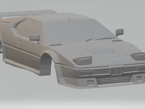 M1 プロカー 1980 3Dプリントモデル