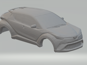 toyota c-hr 2017 Modelo de Impressão 3D